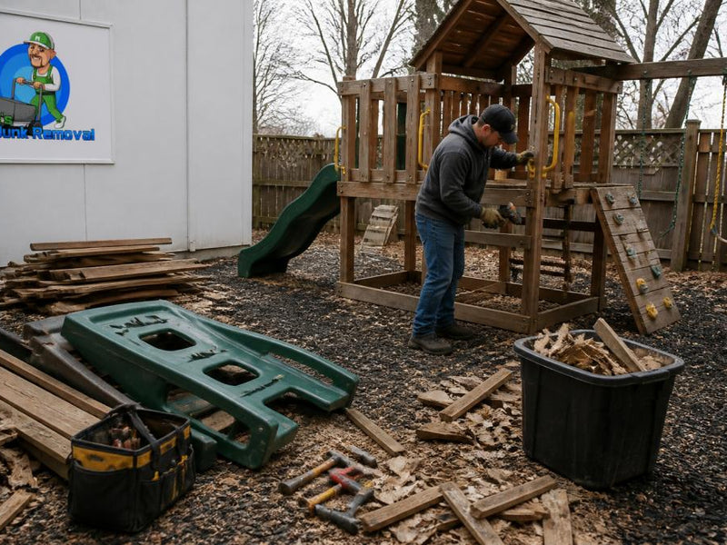 How to Dismantle and Remove an Old Play Set