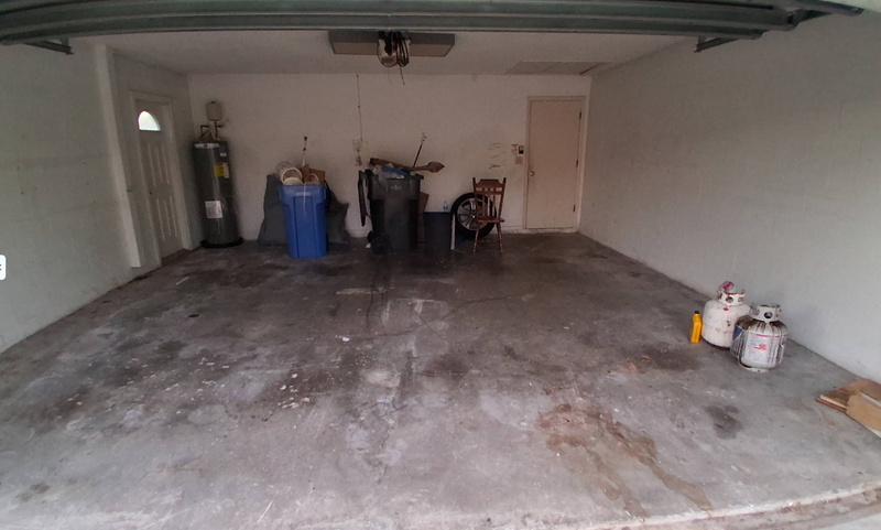 Cleared out this garage to make room for the cars